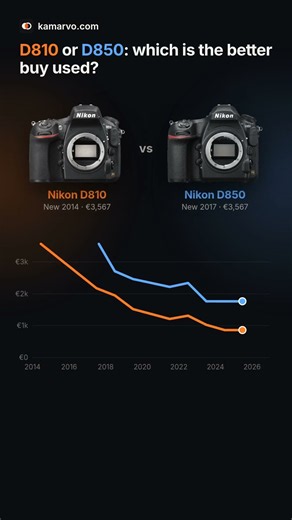 D810 or D850: which is the better buy used?
