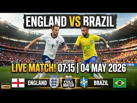 🔴 England vs Brazil | The Thrilling of the Ultimate Football Masterclass