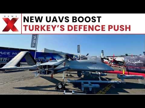 Turkish UAV New Drones: Turkey Unveils ICBM Project, New UAVs Amid Rising Regional Military Tensions
