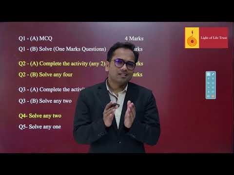 9th Math 1 & 2 | Annual Exam | Question Paper Format