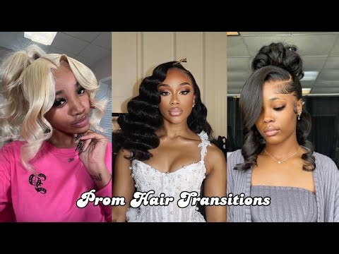 2026 Prom HAIR Transitions 😍 Compilation 