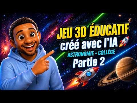 J'ai créé un JEU ÉDUCATIF 3D avec Claude en 10min 🚀 (Sans Coder) #claudeai #ia #education #jeuxvidéo