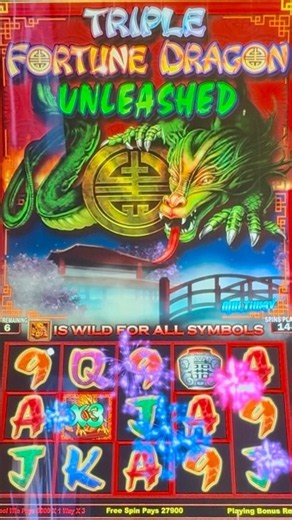 $7.50 Bet Turned Into $579 On Triple Fortune Dragon!