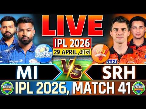 Mumbai vs Hyderabad Live Commentary | IPL 2026 Live Match Today Score | MI vs SRH Cricket Live