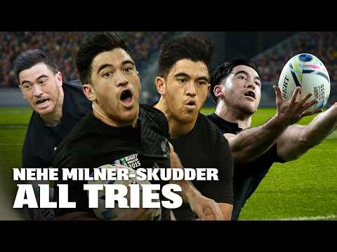 Every Nehe Milner-Skudder Try for the All Blacks | Complete Collection