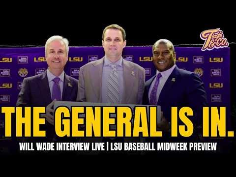 Sit-Down Interview with LSU Head Basketball Coach Will Wade | LSU Baseball Midweek Preview