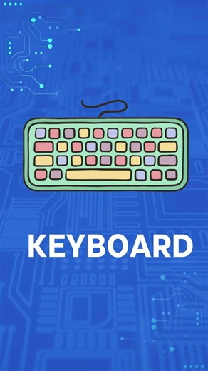 Learn Computer Parts 💻 | Monitor Keyboard Mouse CPU | Preschool Learning #shorts