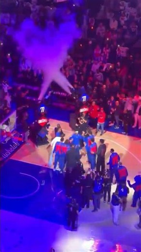 76ers Opening Intros in Philadelphia | LeBron's Sixers Home Debut #Shorts