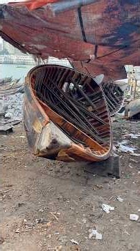 Skilled Craftsman Repairs a Broken Wooden Boat | Amazing Boat Restoration