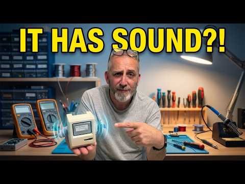 I Built a Tiny Macintosh… With SOUND! (Raspberry Pi Zero 2 W)