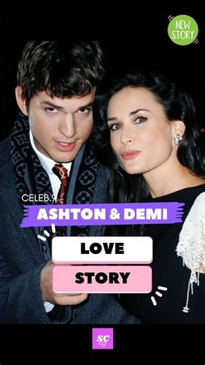 He Couldn't Stop Cheating on Her: Demi Moore & Ashton Kutcher💔 #celebrity #romance