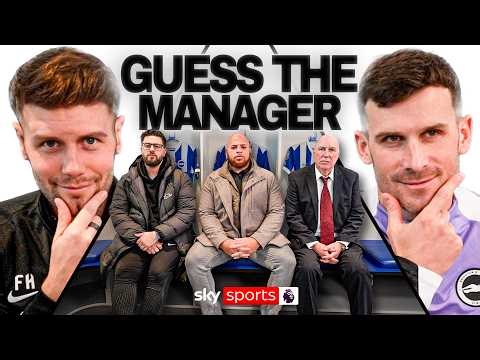 GUESS THE MANAGER with Brighton's Fabian Hürzeler & Pascal Groß | Pick The Pro