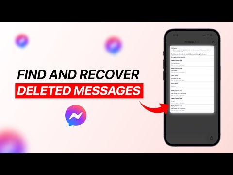 How to Find and Recover Deleted Messages on Facebook?
