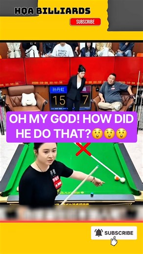 OH MY GOD! HOW DID HE DO THAT? #pool #billiards