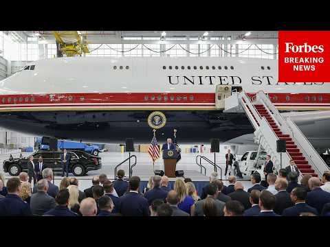 BREAKING NEWS: President Trump Unveils The New Air Force One
