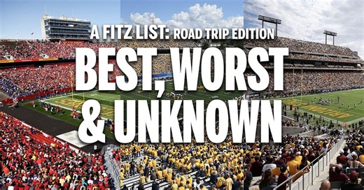 Fitz's fantastic Big 12 football road trip list