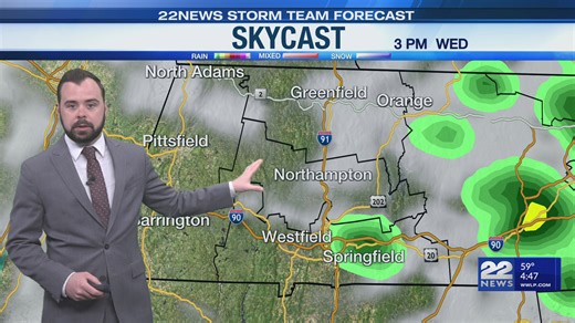 Wednesday's weather forecast 4/15/26