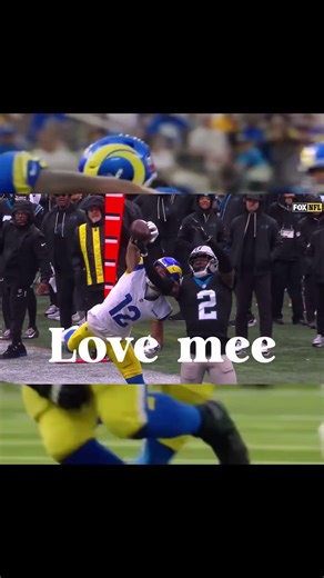 Puka Nacua catch of the year! #pukanacua #losangelesrams #carolinapanthers #nfl