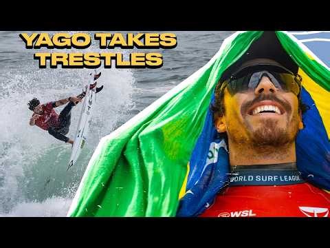 A mighty road to victory for Yago Dora at the 25' Lexus Trestles Pro