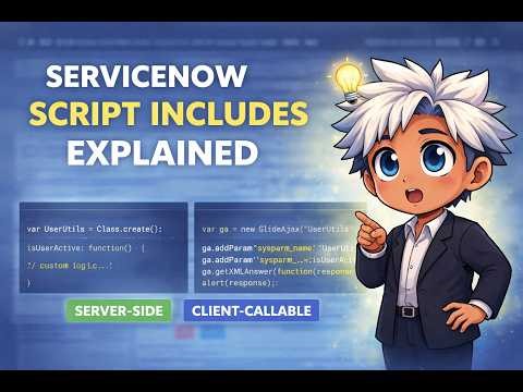 ServiceNow Script Includes Explained | Reusable Code Made Easy