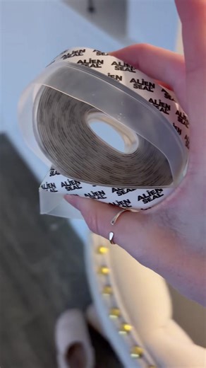 How are you saving on your electricity this year? I prefer to use a alien draft seal tape to seal all those drafts around my doors and windows. #AlienDraftSealTape #DraftSealTape #HomeImprovement #TikTokShopCreatorPicks