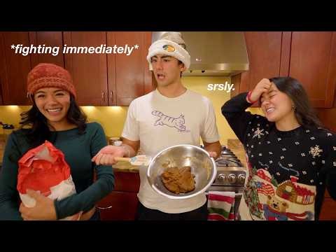 SIBLINGS BAKE COOKIES WITH NO RECIPE (help me pls)