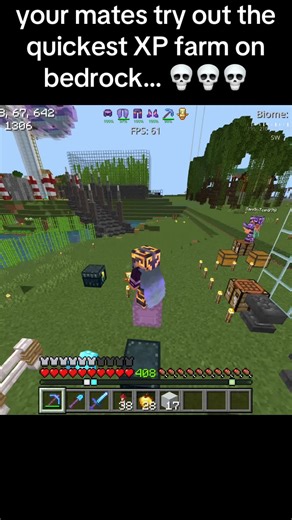 Quickest XP Farm Tutorial for Minecraft Bedrock Edition