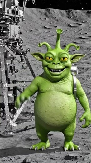 NASA found an alien on moon