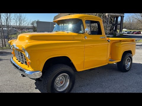 Test Drive 1956 Chevrolet 4x4 3100 Step Side $27,900 Maple Motors #3431