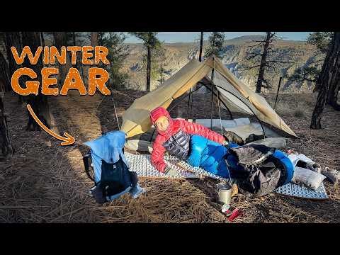 Everything We Pack for Cold Weather Backpacking