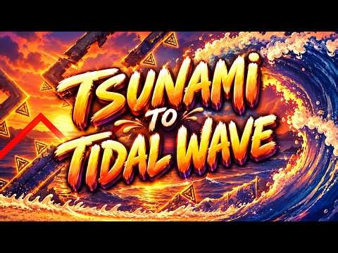TIDAL WAVE to TSUNAMI | Geometry Dash legendary Extreme Demon | 1080p 60fbs | Shiawase & ShiawaseVIP