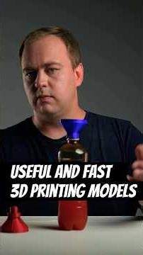 Fast and useful 3D printing