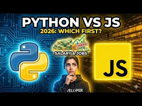 Python vs JavaScript 2026: Which Should You Learn First? (Salary & Jobs)