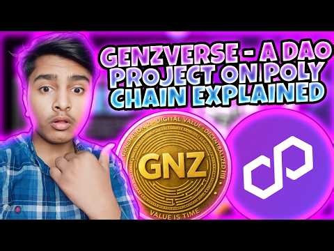 GenZVerse Explained | Decentralized DAO Platform on Polygon & Web3 Ecosystem 🌐🚀
