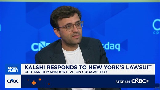 Watch CNBC's full interview with Kalshi co-founder and CEO Tarek Mansour