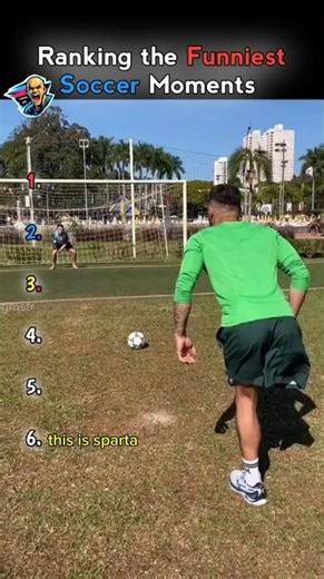 Ranking the Funniest Soccer #funny #soccer #sports #shorts #funnyvideo