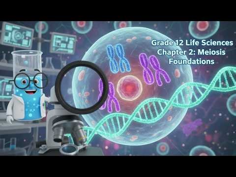 Chapter 2| MEIOSIS Part 1 — Cells, Chromosomes & Basics | Grade 12 Life Sciences