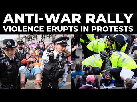 London Protest Turns Violent: Stabbings Reported at Anti-Iran War Rally | Arrests | UK News | Latest