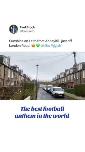 The Best Football Anthem Celebrated by Hibernian FC Fans