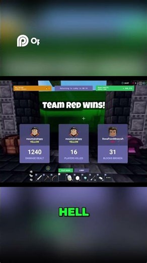 Roblox Bedwars Emerald Rush! Floating Island Victory!