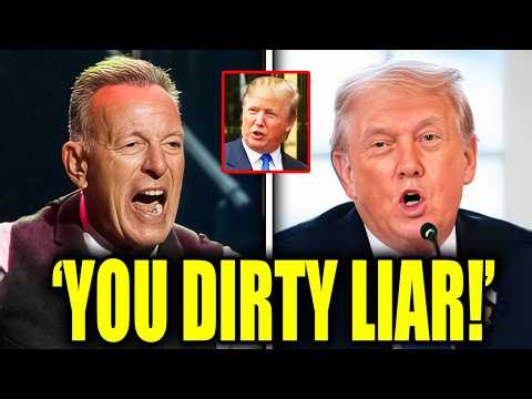 Trump MELTS After Bruce Springsteen GOES OFF Destroys His Deceptions - HE HAD NO RESPONSE!