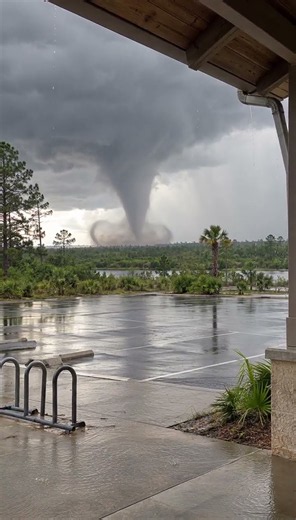 Cinematic Tornado Simulation — Can you spot the funnel?