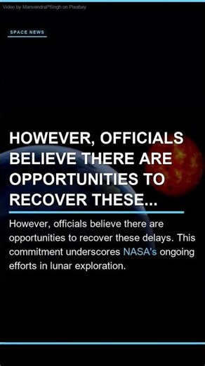 NASA Artemis initiative on track for moon missions