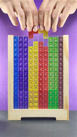 Fabulous Colorful 3D Tetris
