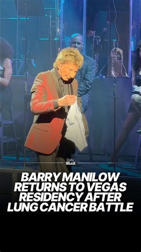 Barry Manilow returns to Vegas residency after lung cancer battle
