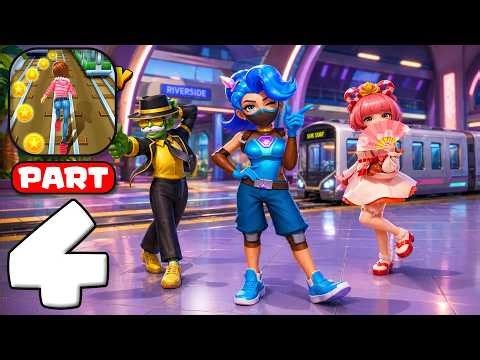 Subway Princess Runner - Gameplay Walkthrough Part 4 - Princess Subway Surfers (iOS, Android)
