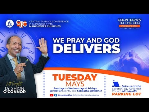Tue, May 5, 2026 | 7:00 PM | 🔥Countdown to the End #Evangelistic Series - Manchester