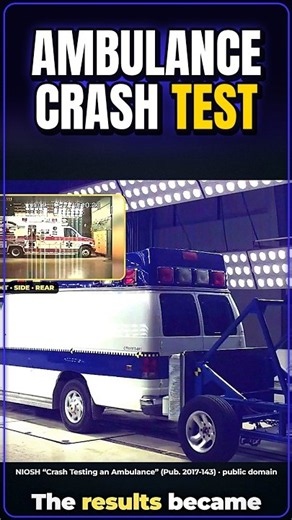 What Happens in the Back of an Ambulance in a Crash? Real NIOSH Tests