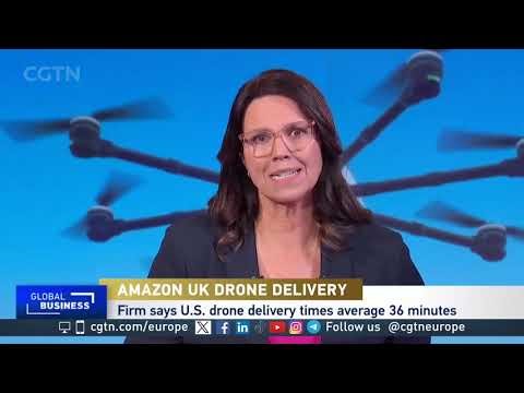 Amazon delivers its first UK parcels by drone: "A trial of a concept out of public acceptability for