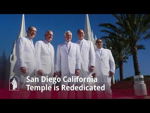 San Diego California Temple Rededicated